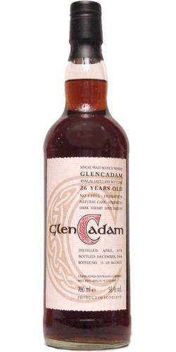 Glencadam 1978  Annual Distillery Bottling