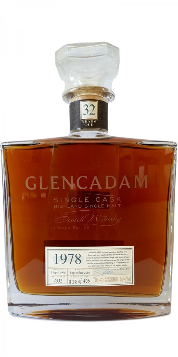 Glencadam 1978  Single Cask
