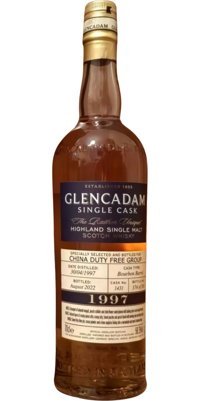 Glencadam 1997  Single Cask