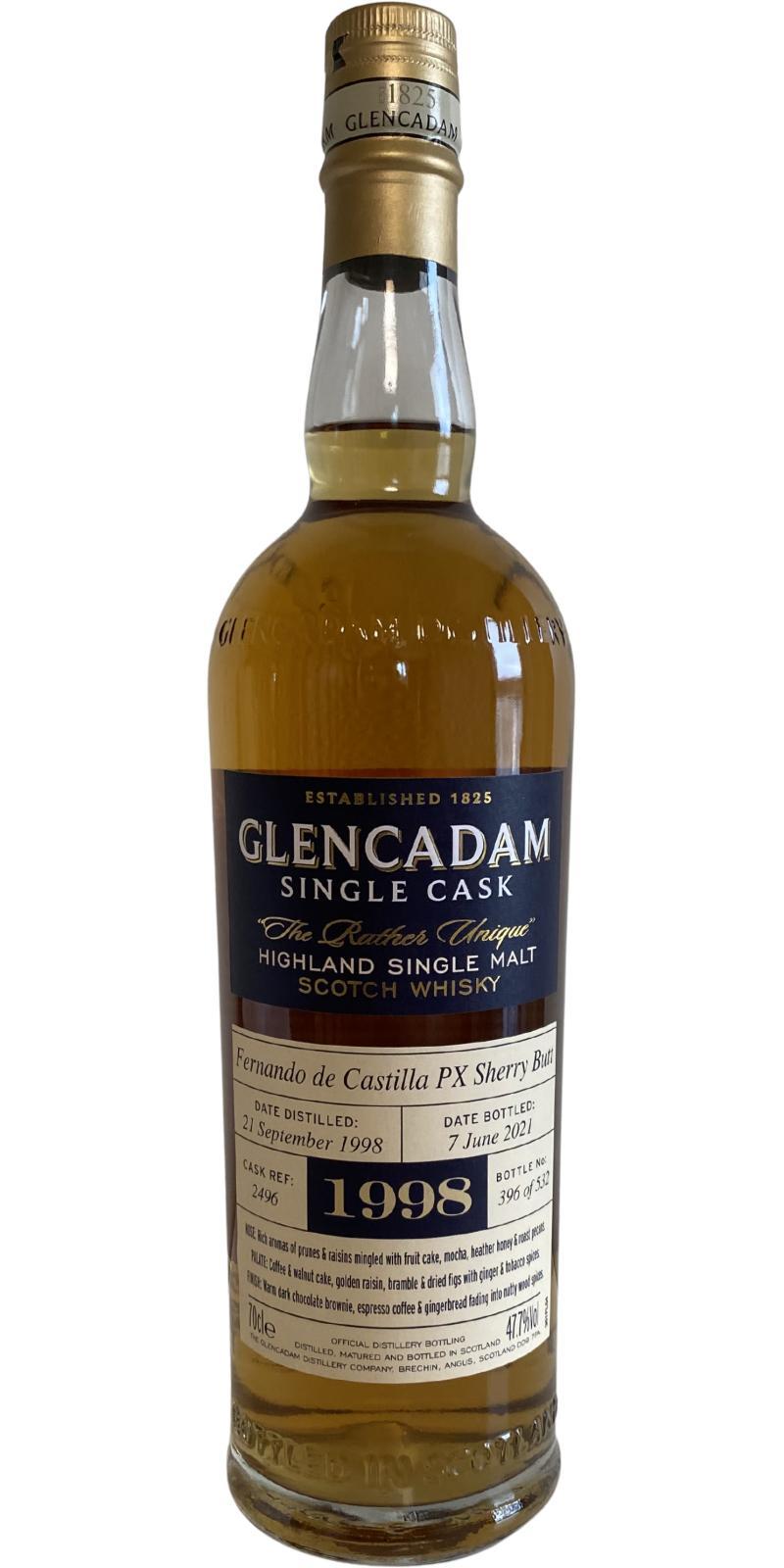 Glencadam 1998  Single Cask