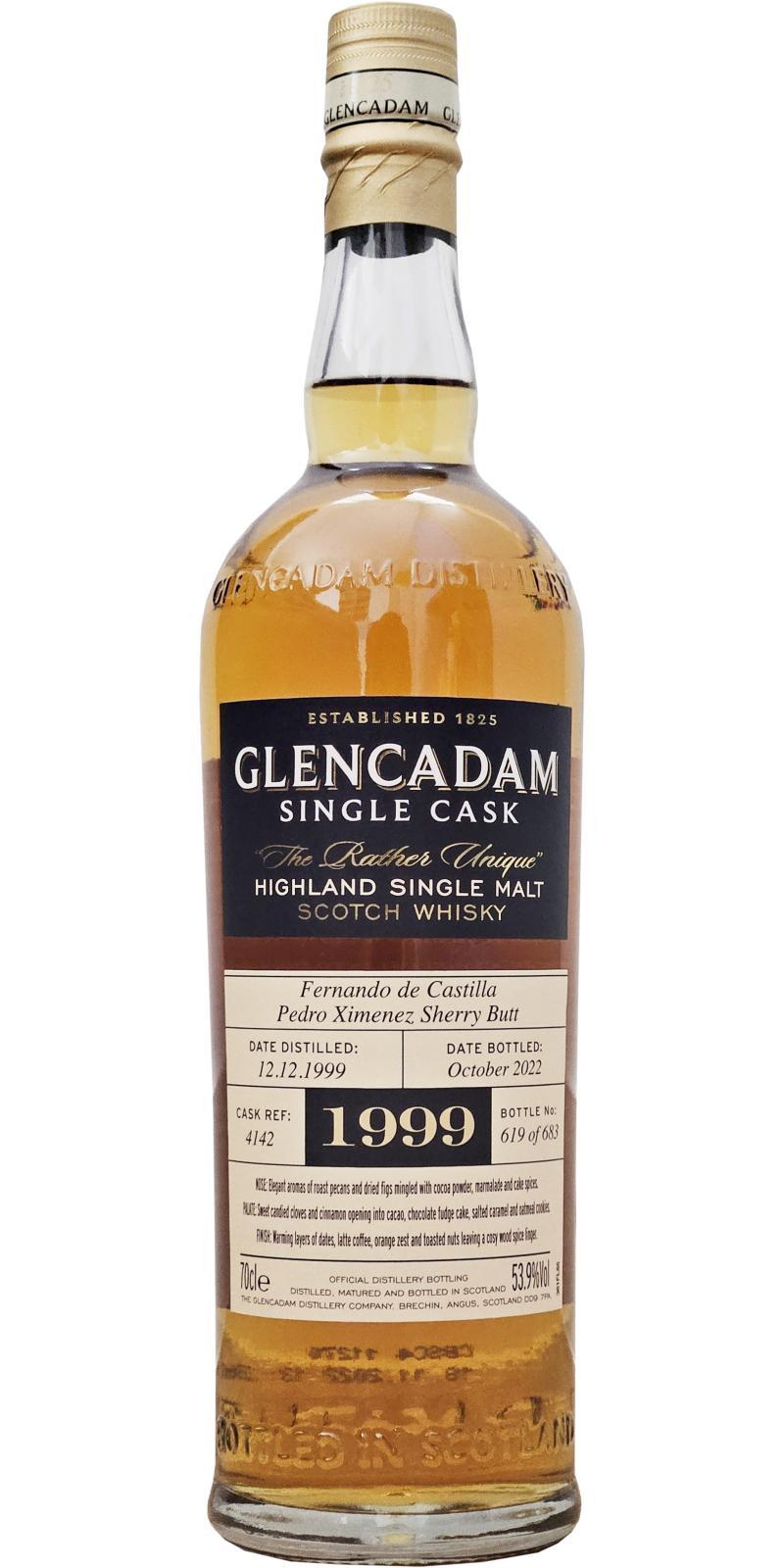 Glencadam 1999  Single Cask