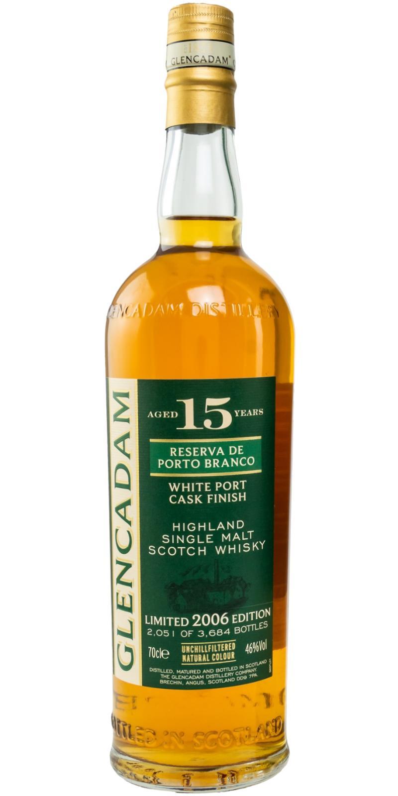 Glencadam 2006  Reserva De Porto Branco