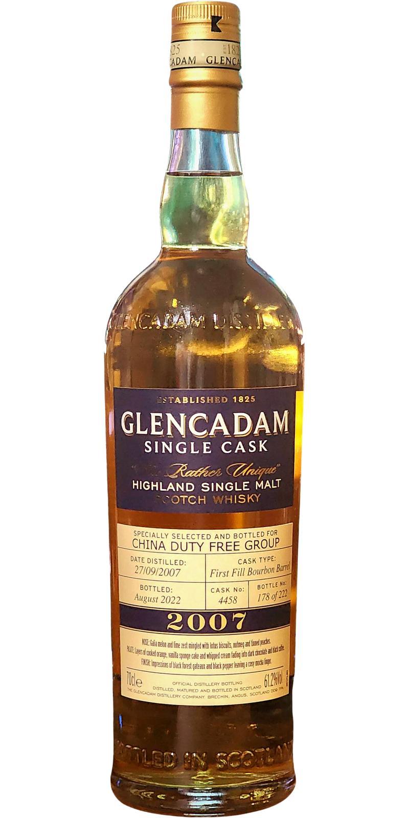 Glencadam 2007  Single Cask