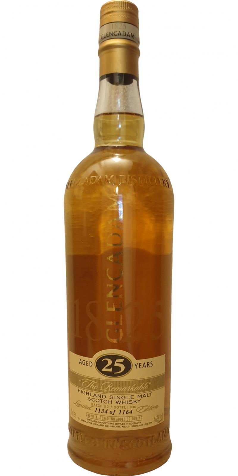 Glencadam 25-year-old  The Remarkable - Limited Edition