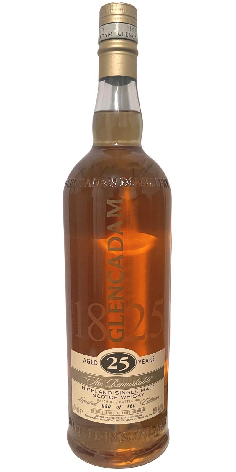 Glencadam 25-year-old   The Remarkable - Limited Edition