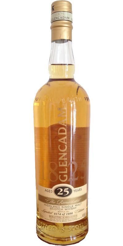 Glencadam 25-year-old  The Remarkable - Limited Edition