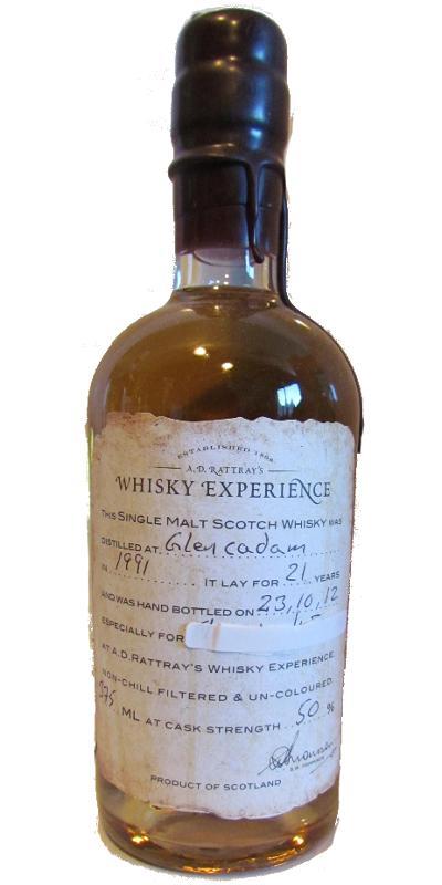 Glencadam 1991 DR  Whisky Experience