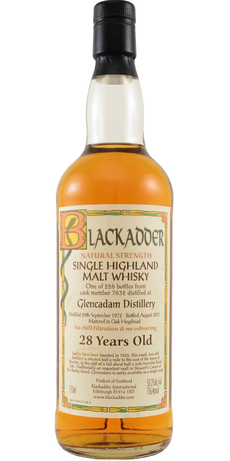 Glencadam 1972 BA  Natural Strength