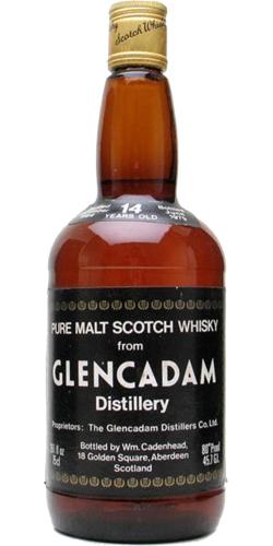 Glencadam 1964 CA  Dumpy Bottle