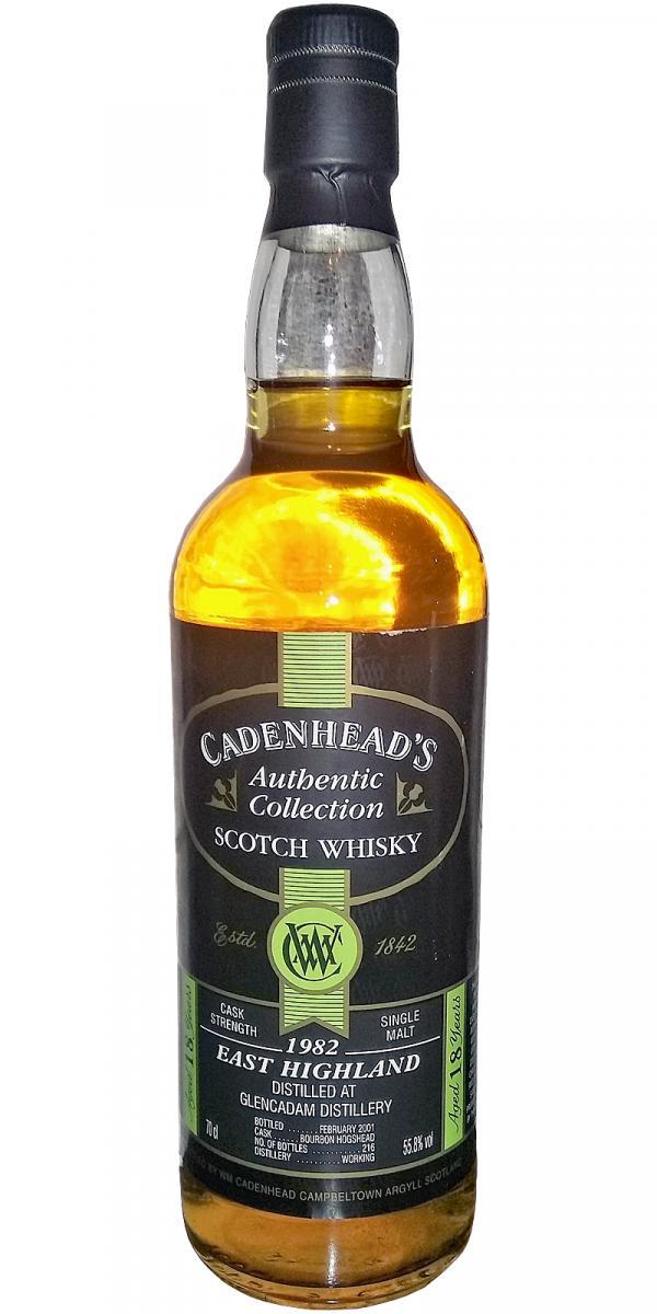 Glencadam 1982 CA  Authentic Collection