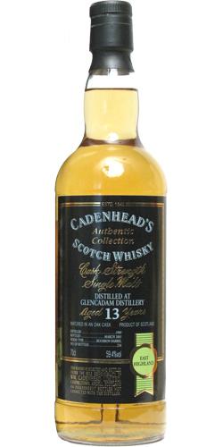Glencadam 1989 CA  Authentic Collection