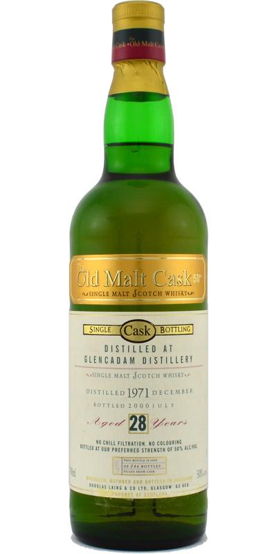 Glencadam 1971 DL  The Old Malt Cask