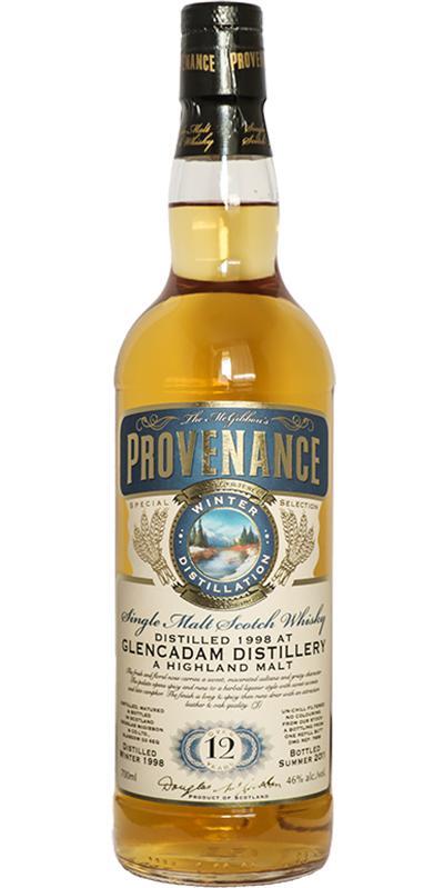 Glencadam 1998 McG  McGibbon's Provenance