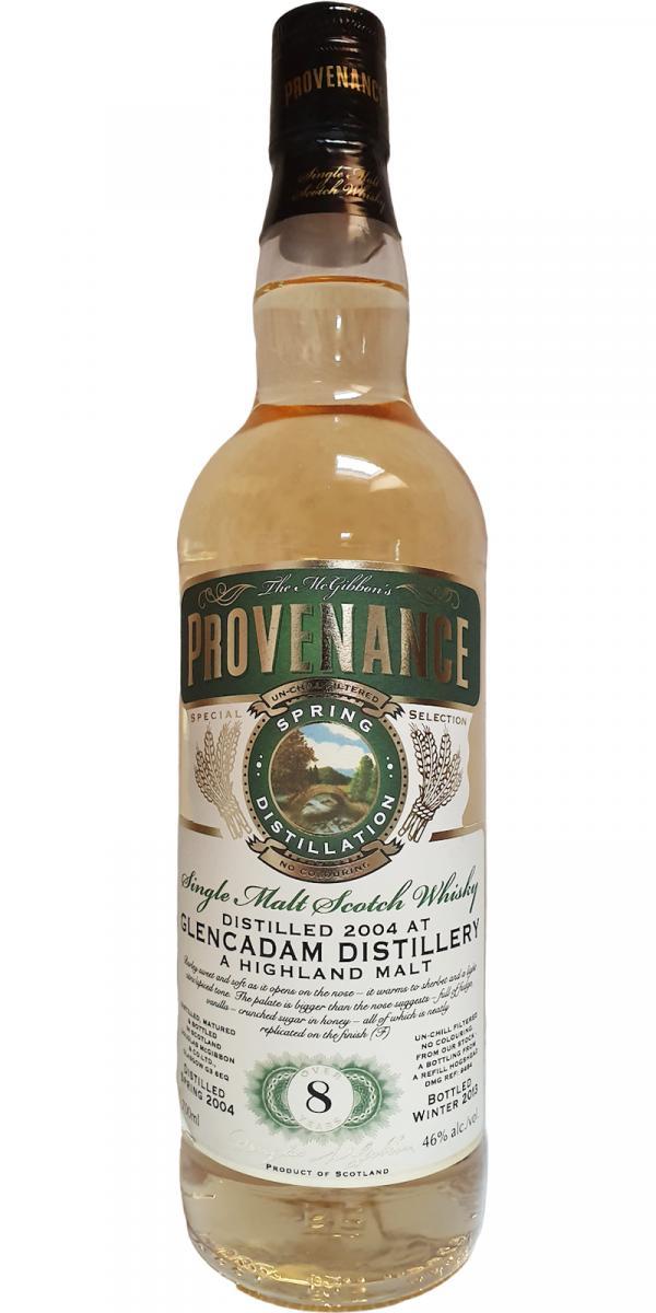 Glencadam 2004 McG  McGibbon's Provenance