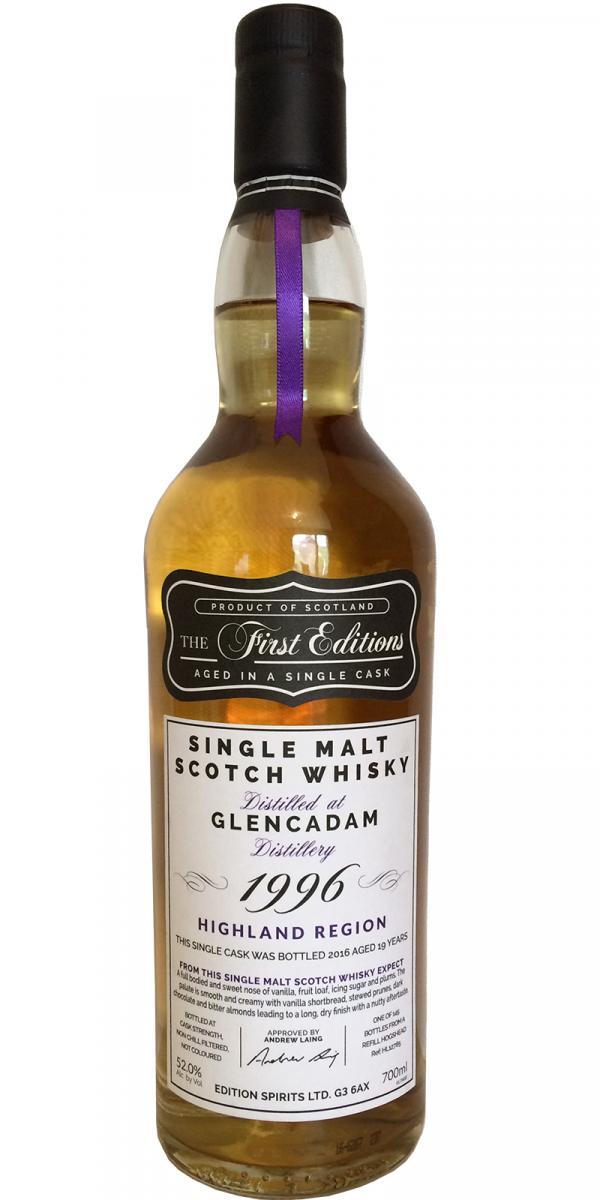 Glencadam 1996 ED  The First Editions