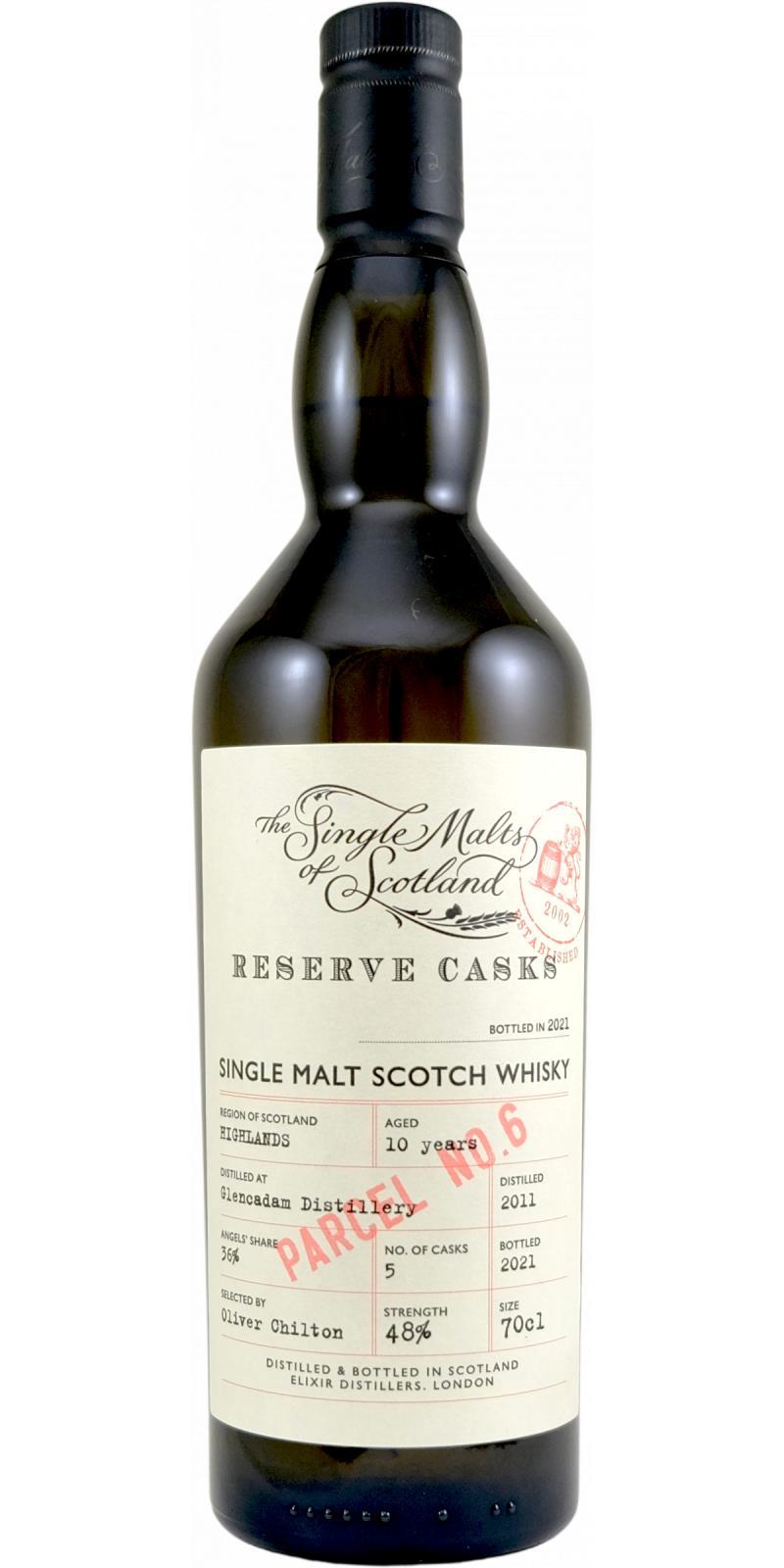 Glencadam 2011 ElD  The Single Malts of Scotland - Reserve Casks