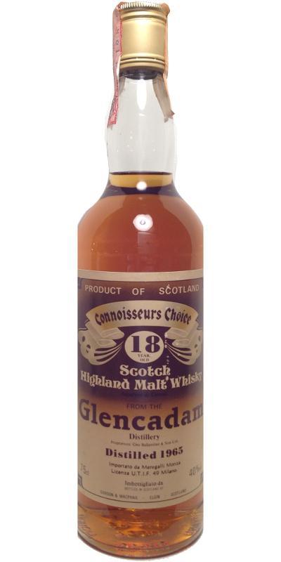 Glencadam 1965 GM  Connoisseurs Choice