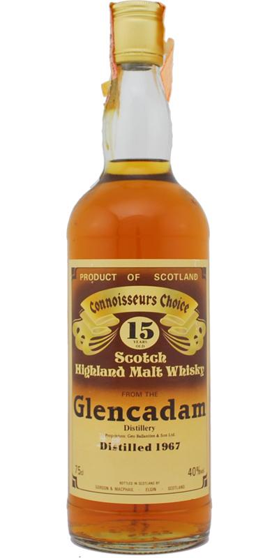 Glencadam 1967 GM  Connoisseurs Choice