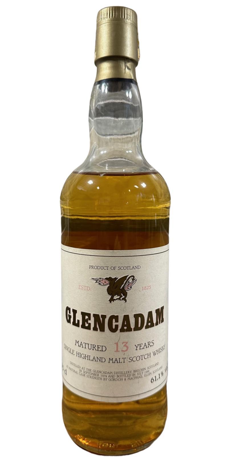 Glencadam 1974 GM  Intertrade Import