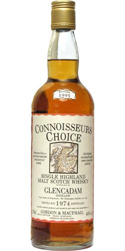 Glencadam 1974 GM  Connoisseurs Choice