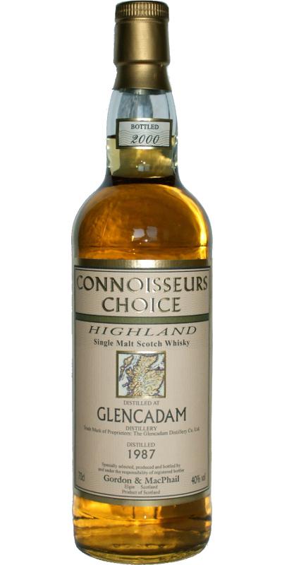 Glencadam 1987 GM  Connoisseurs Choice