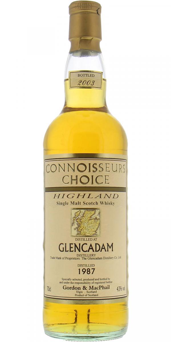 Glencadam 1987 GM  Connoisseurs Choice