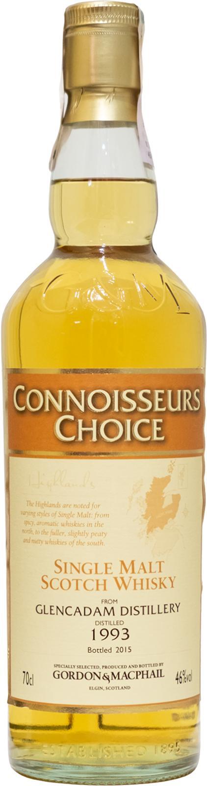 Glencadam 1993 GM  Connoisseurs Choice