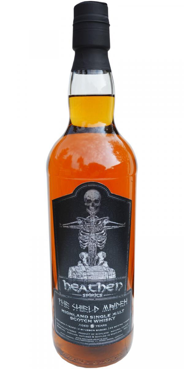 Highland Single Malt Scotch Whisky The Shield Maiden HeaS