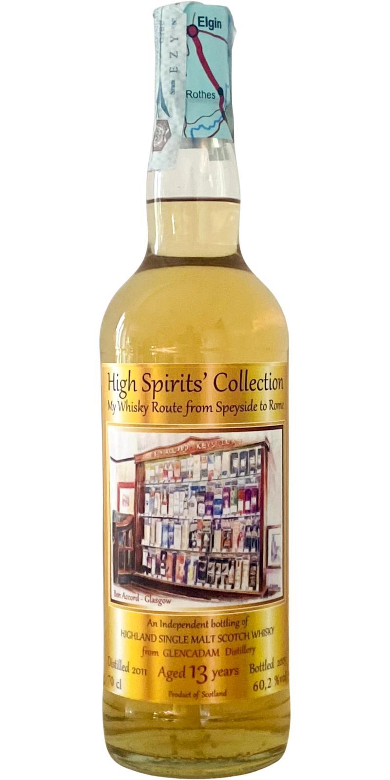 Glencadam 2011 HSC  My Whisky Route