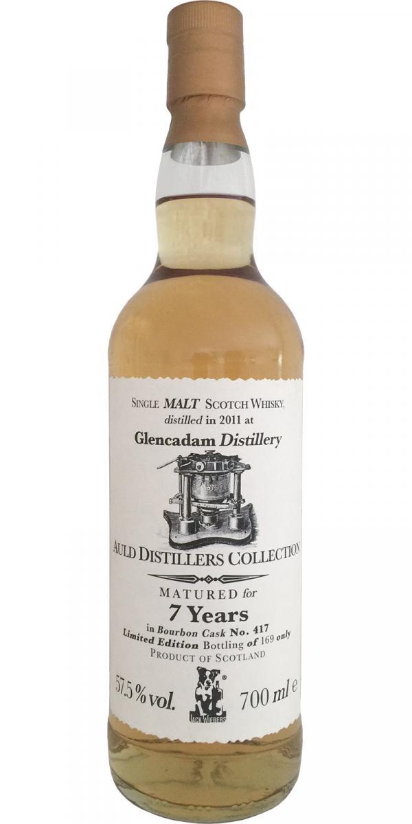 Glencadam 2011 JW  Auld Distillers Collection