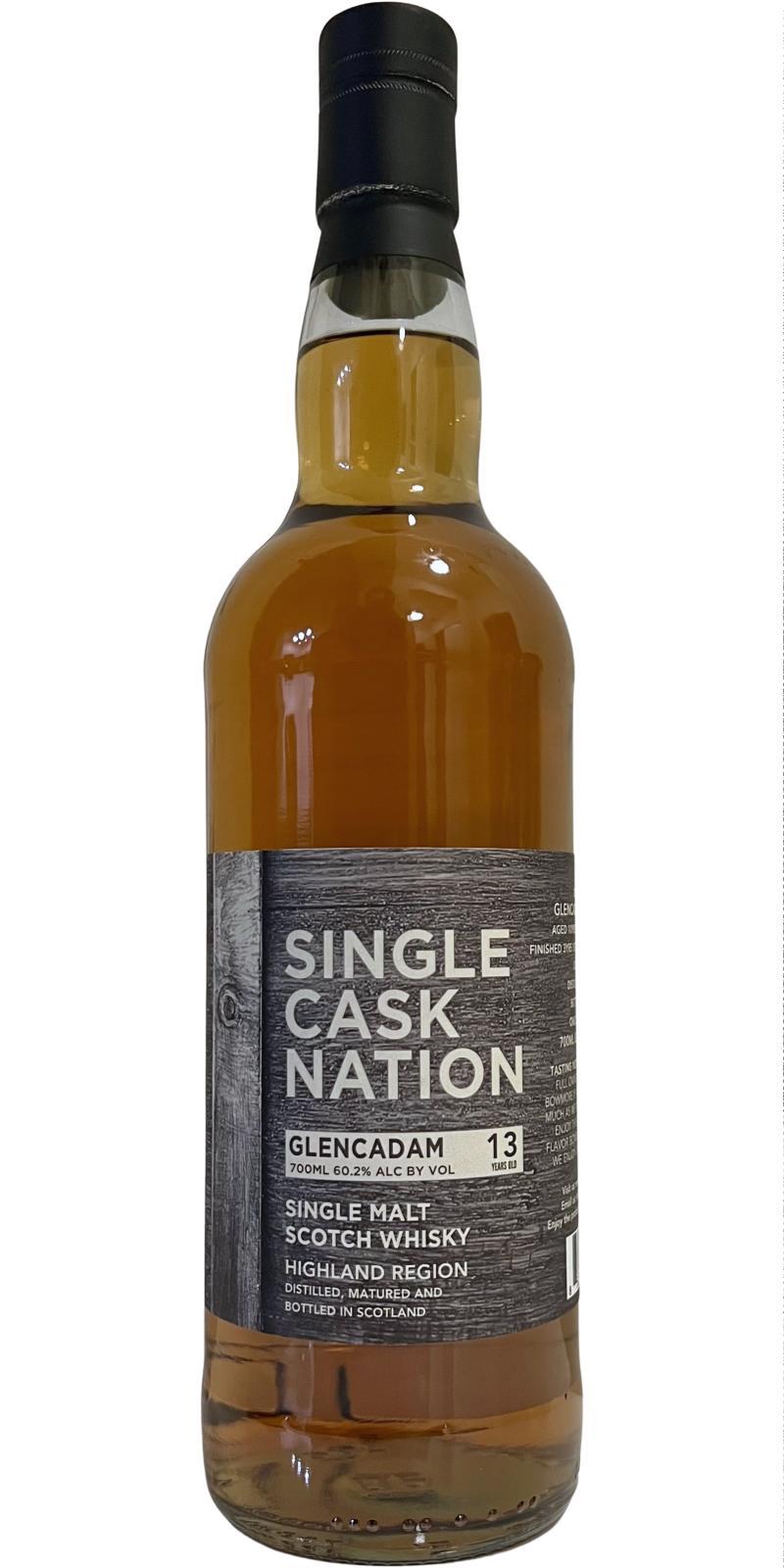 Glencadam 2011 JWC  Single Cask Nation