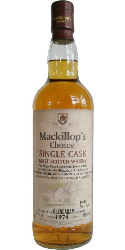 Glencadam 1974 McC  Single Cask
