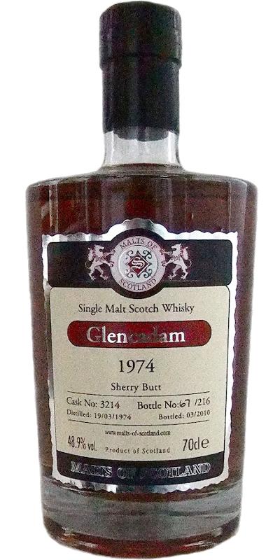 Glencadam 1974 MoS