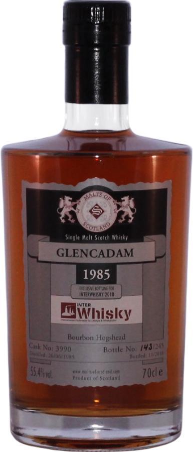 Glencadam 1985 MoS