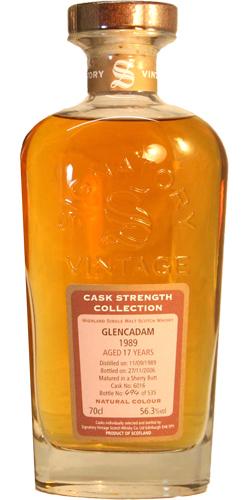 Glencadam 1989 SV  Cask Strength Collection