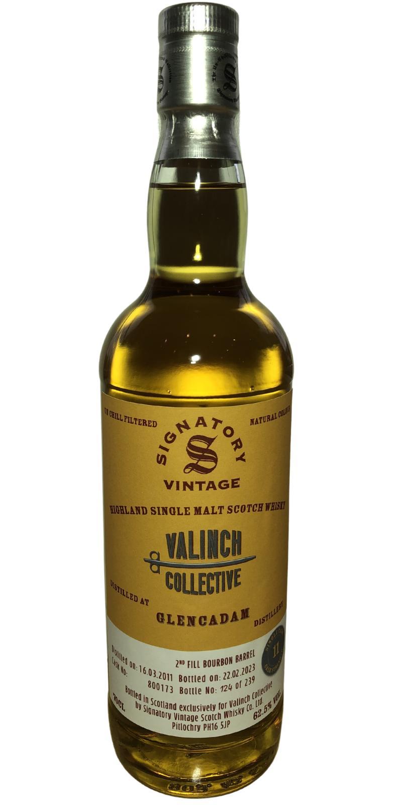 Glencadam 2011 SV  The Un-Chillfiltered Collection