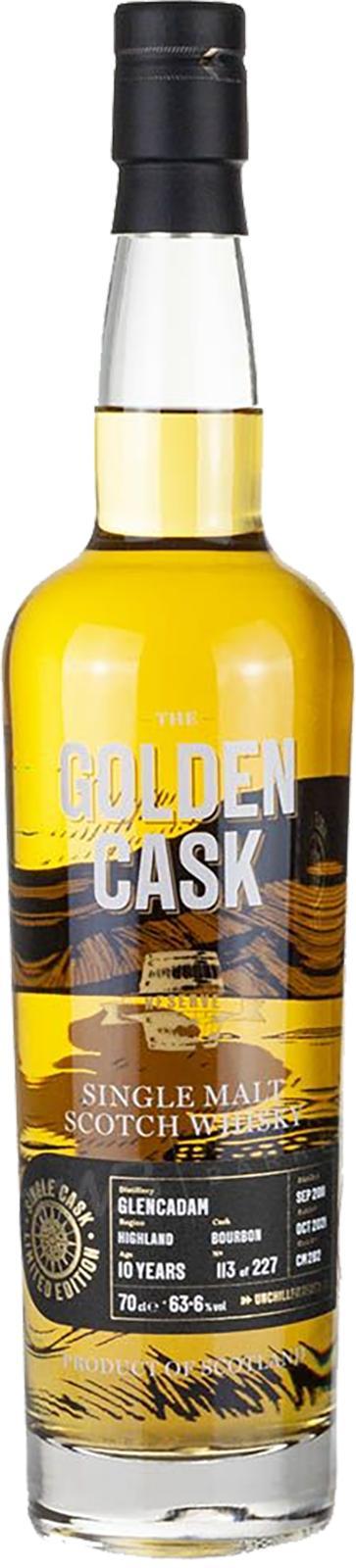 Glencadam 2011 HMcD  The Golden Cask - Reserve