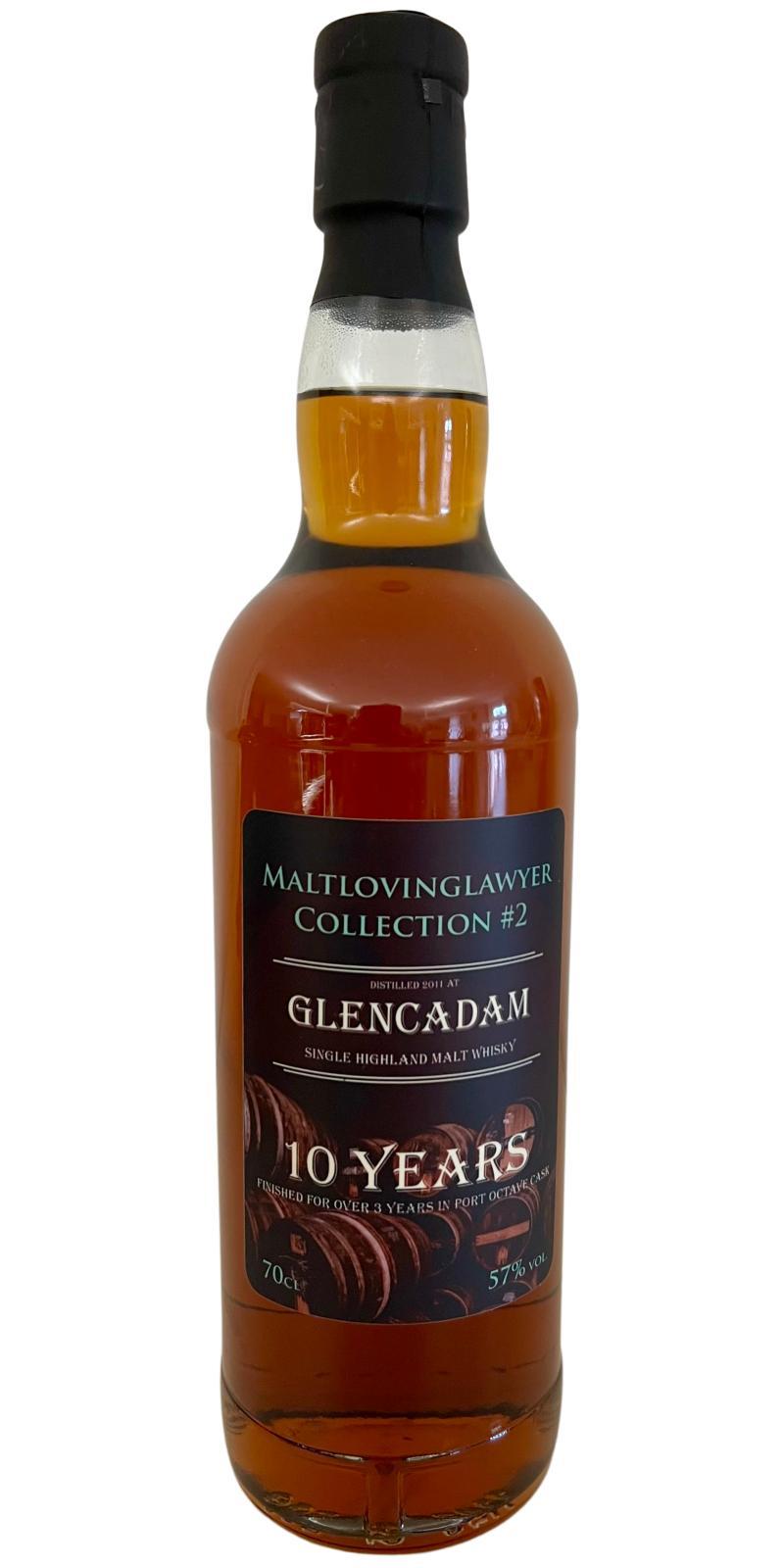 Glencadam 2011 TMll  Maltlovinglawyer Collection