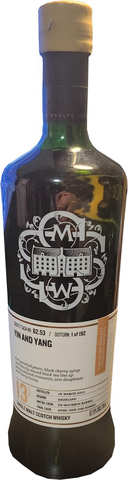 Glencadam 2011 SMWS 82.53  Yin and yang