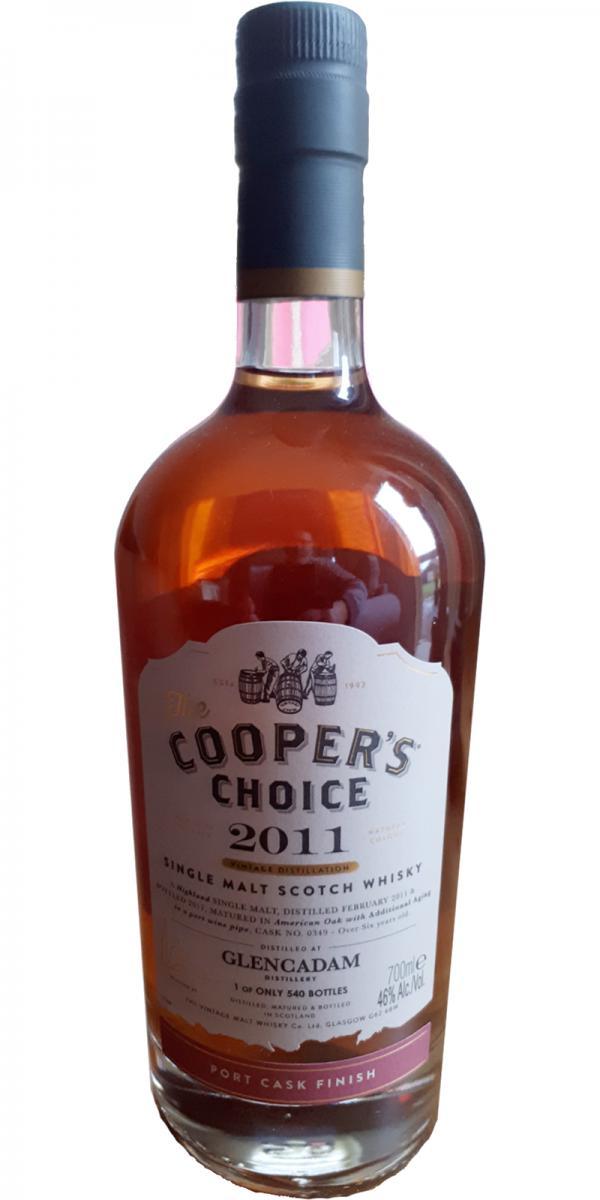 Glencadam 2011 VM  The Cooper's Choice
