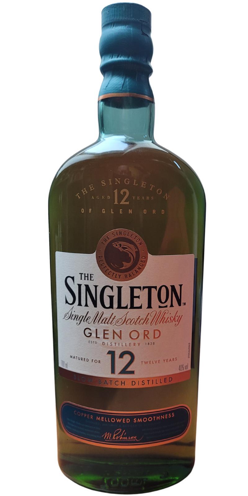 The Singleton of Glen Ord 12-year-old  Slow Batch Distilled