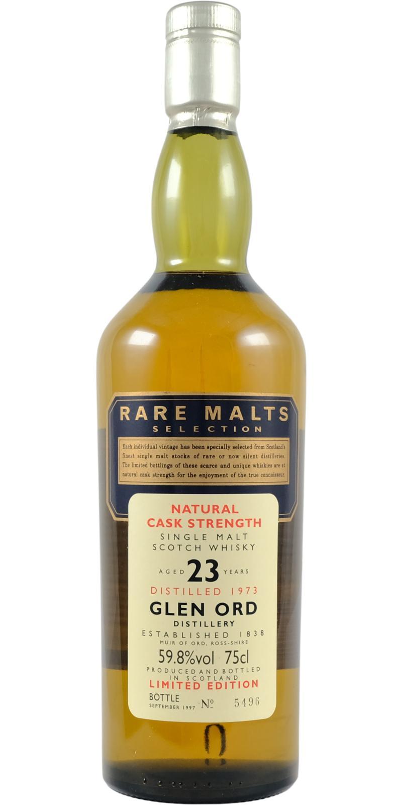 Glen Ord 1973  Rare Malts Selection