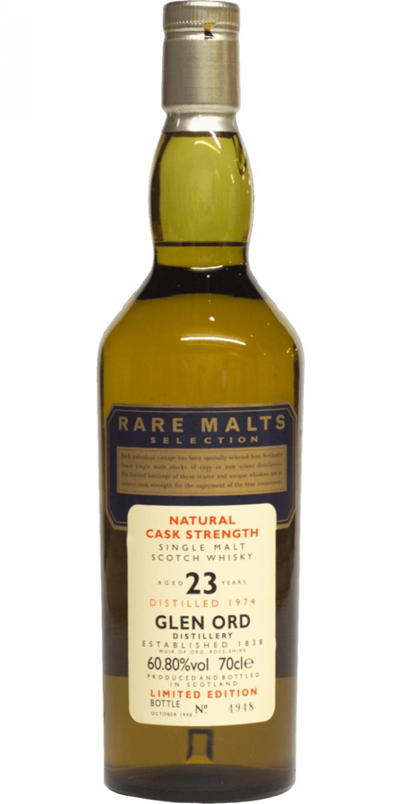 Glen Ord 1974  Rare Malts Selection