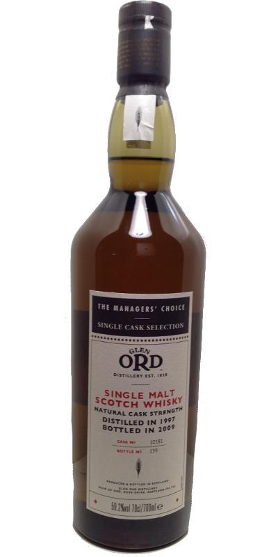 Glen Ord 1997  The Managers' Choice