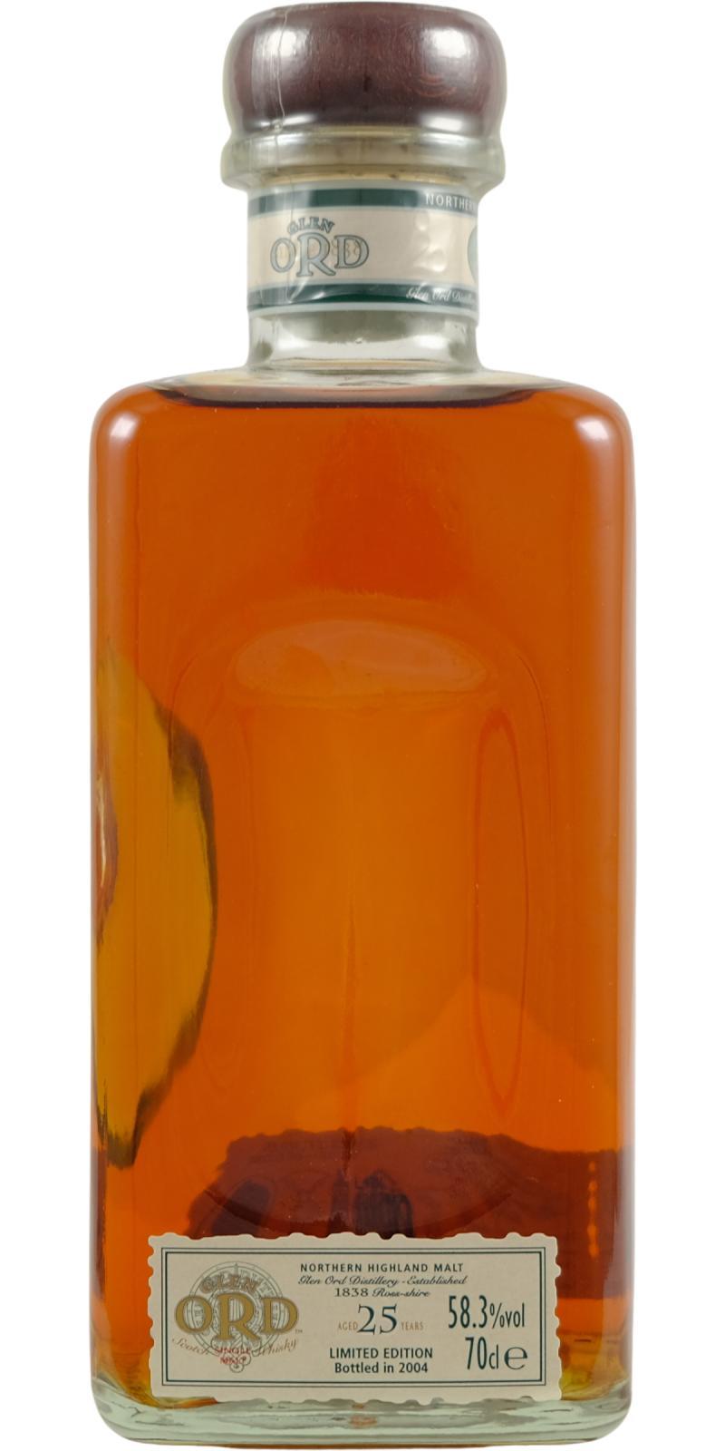 Glen Ord 25-year-old  Diageo Special Releases 2004