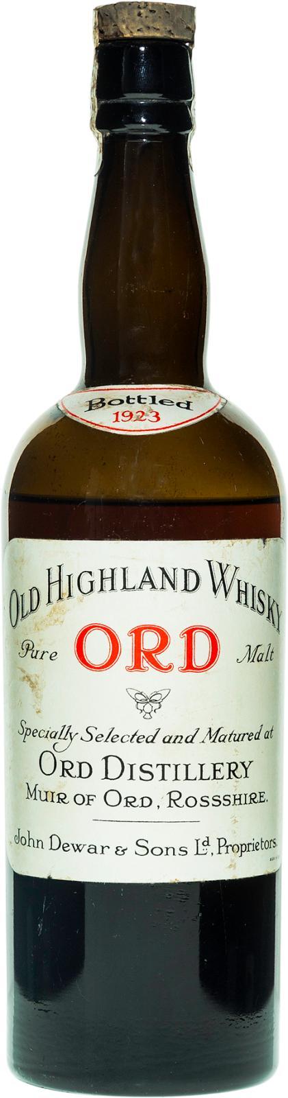 Ord Pure Malt  Old Highland Whisky