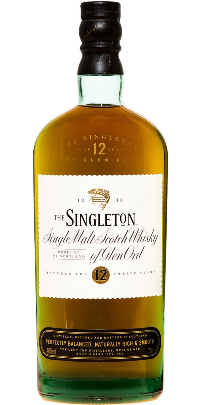 The Singleton of Glen Ord 12-year-old  Traditionally Batch Distilled