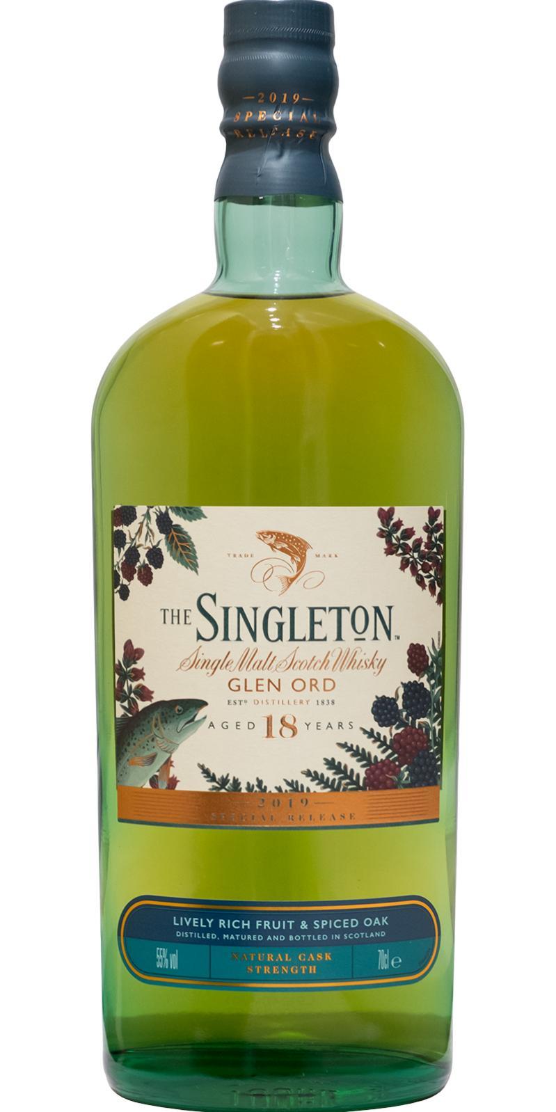The Singleton of Glen Ord 18-year-old  Diageo Special Releases 2019