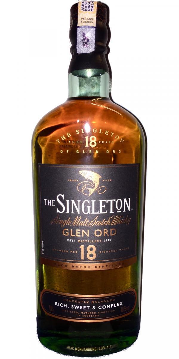 The Singleton of Glen Ord 18-year-old  Slow Batch Distilled