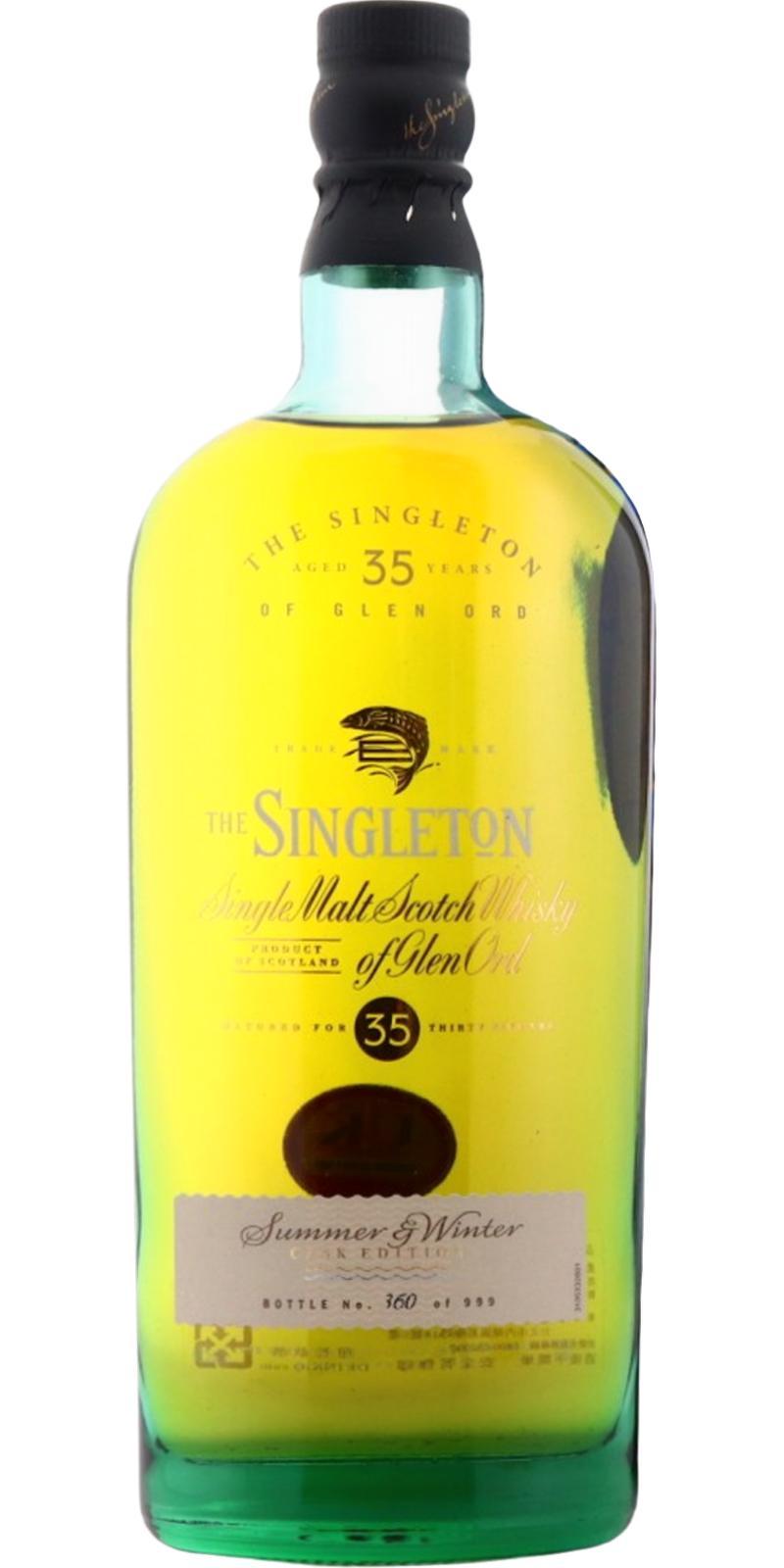 The Singleton of Glen Ord 35-year-old  Summer & Winter - Cask Edition